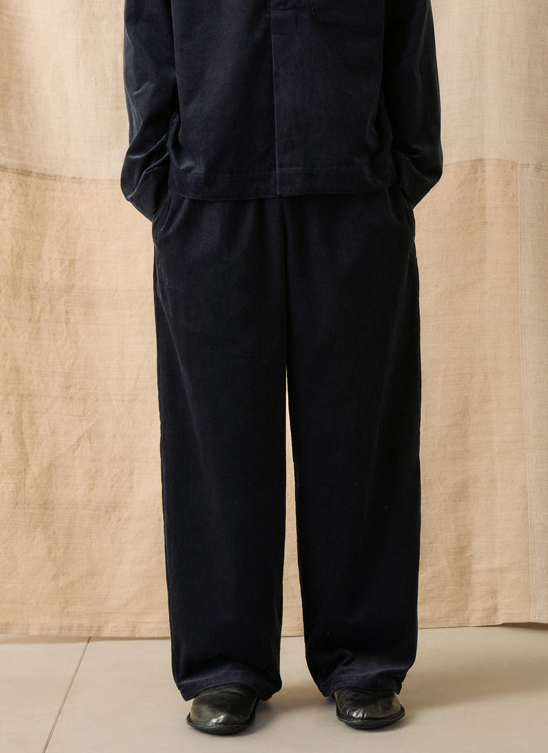 Cord Lounge Pants | Midnight