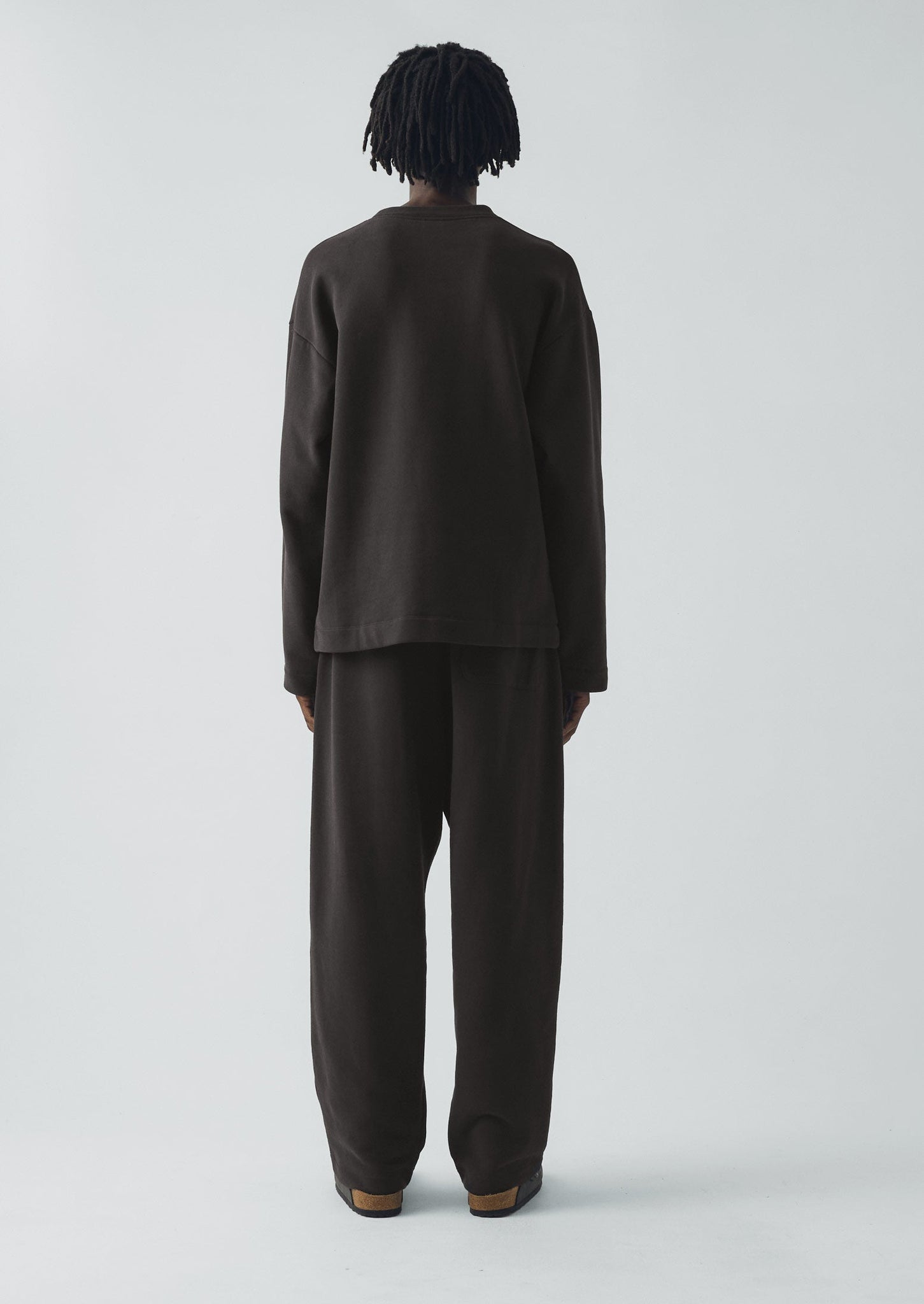 Loopback Jersey Sweatshirt | Black Pepper