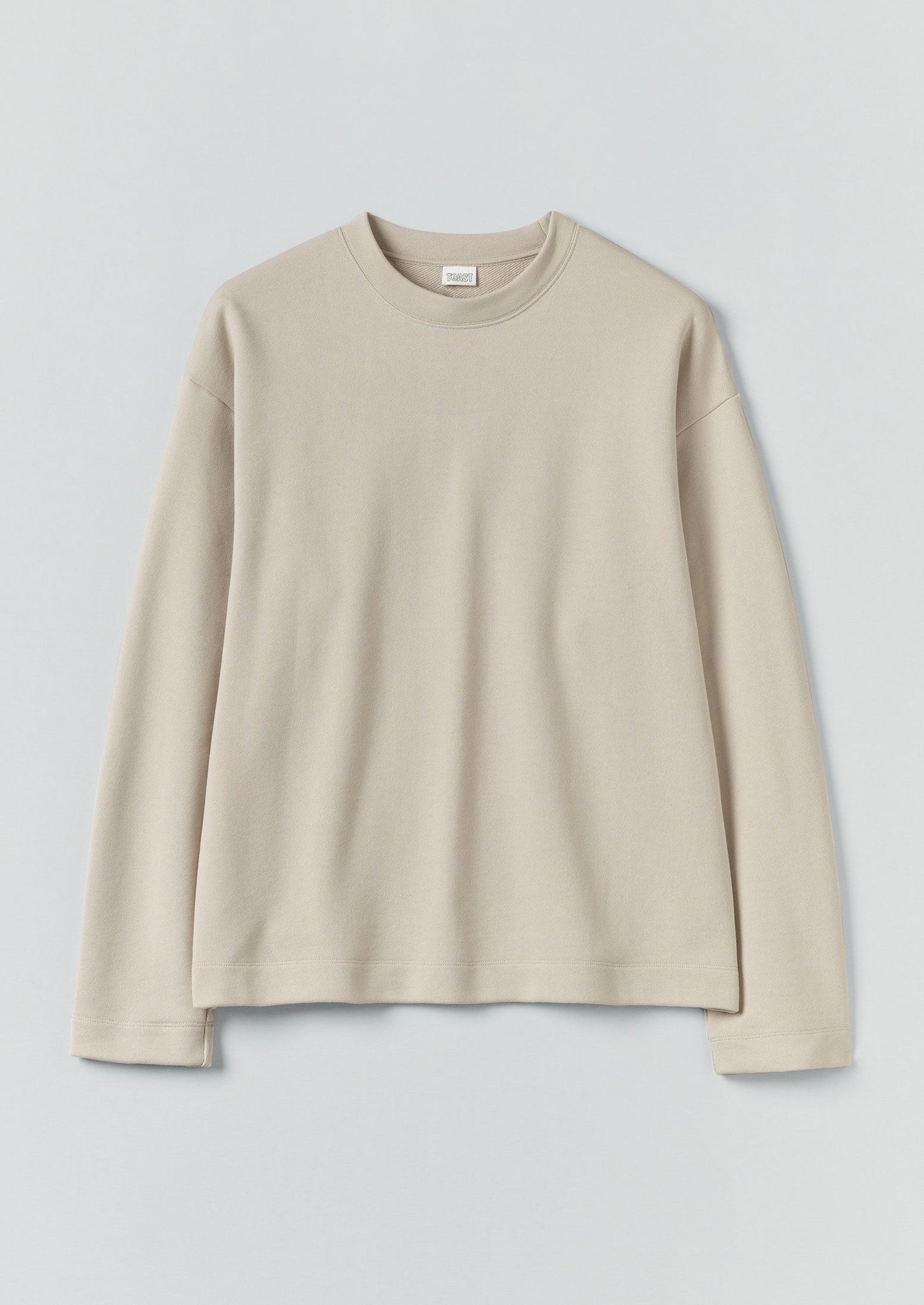 Loopback Jersey Sweatshirt | Oat Grey