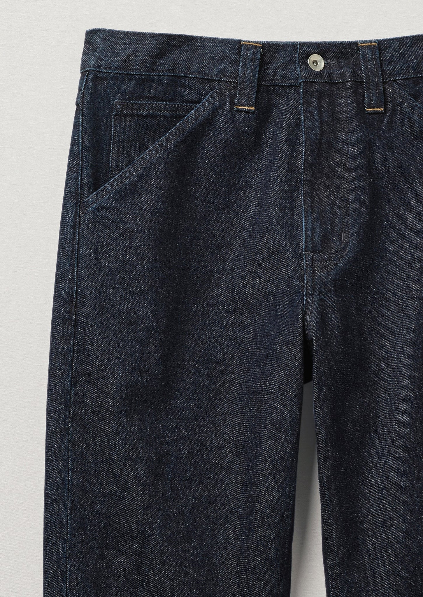 Norv Organic Cotton Tapered Jeans | Dark Indigo