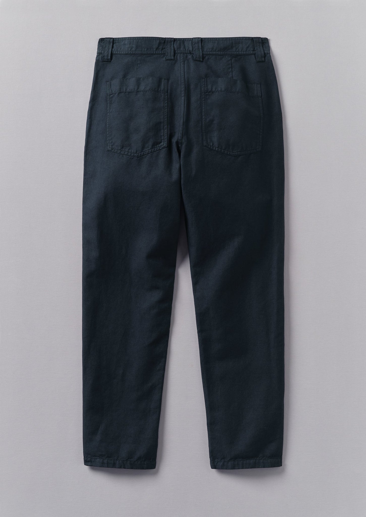 Norv Cotton Linen Tapered Pants | Dark Navy