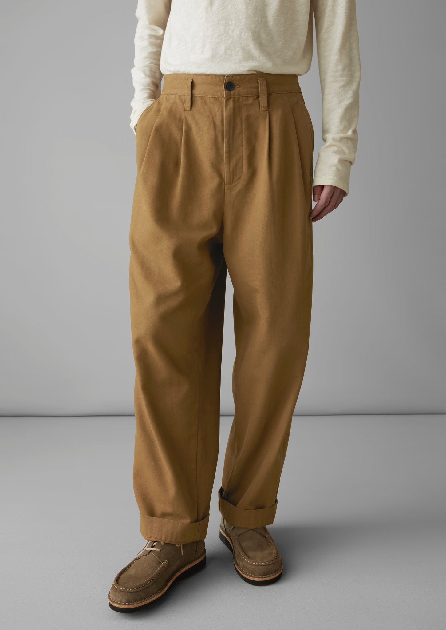 Bill Cotton Wide Leg Pants | Acorn