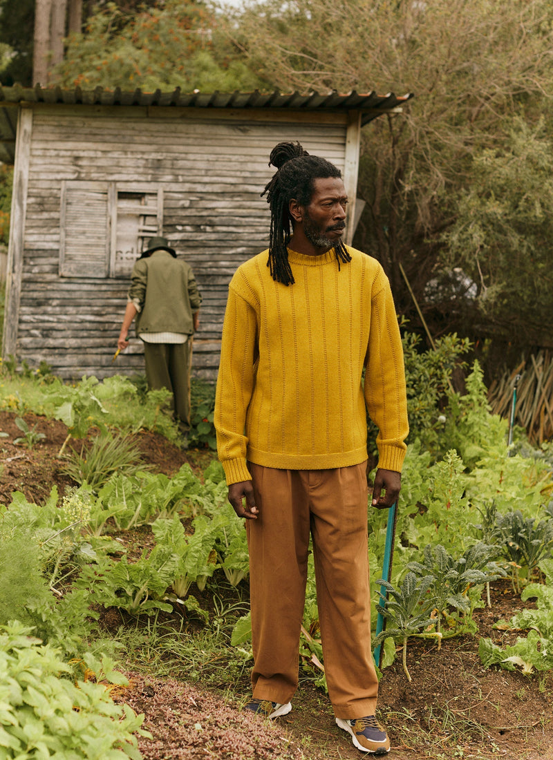 Bill Cotton Canvas Wide Leg Pants | Acorn