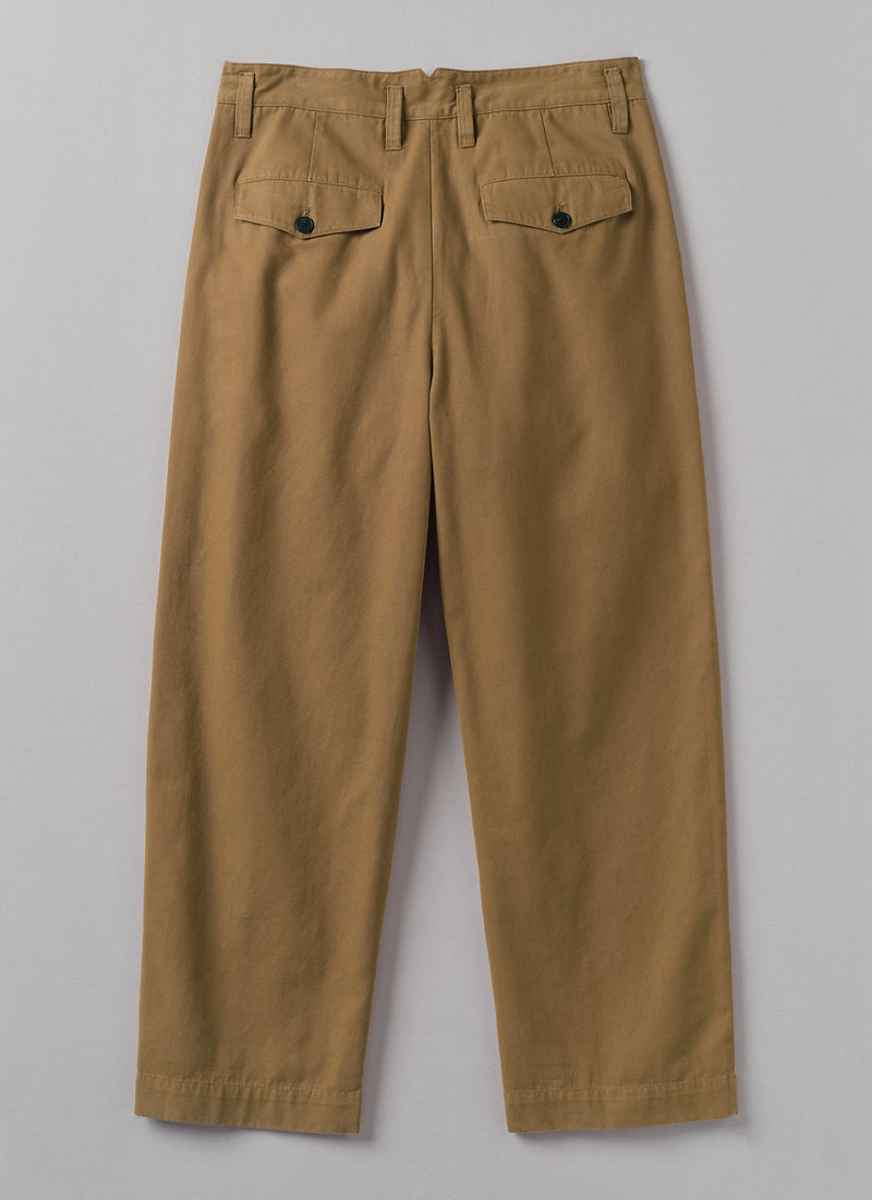 Bill Cotton Canvas Wide Leg Pants | Acorn