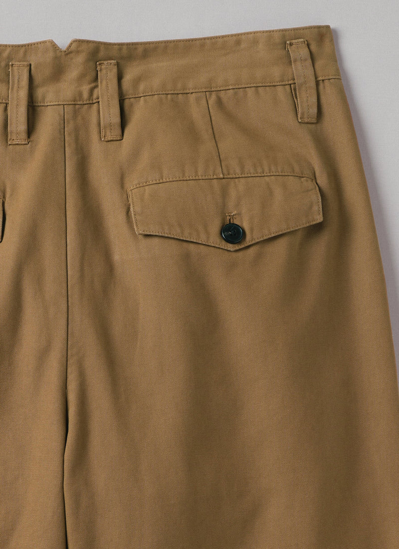 Bill Cotton Canvas Wide Leg Pants | Acorn