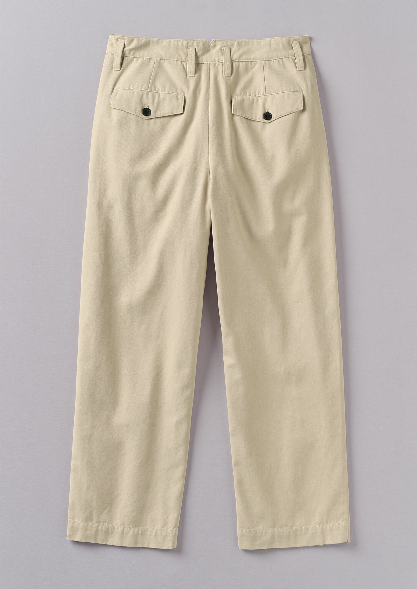 Bill Cotton Wide Leg Pants | Stone