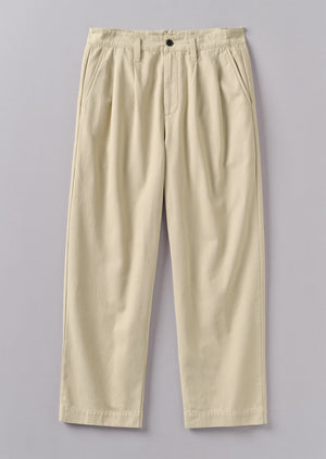 Bill Cotton Wide Leg Pants | Stone