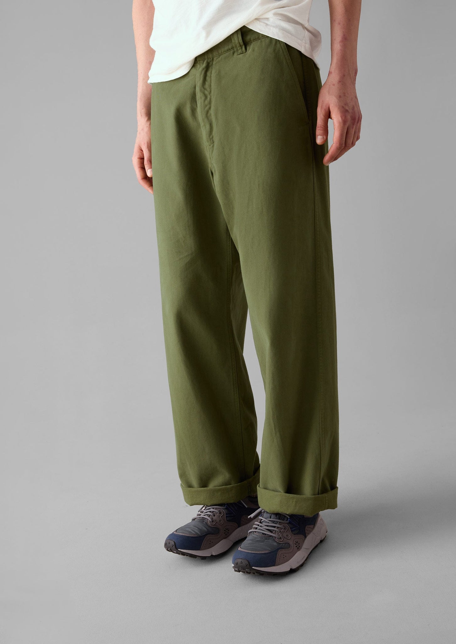 Rory Garment Dyed Pants | Washed Olive