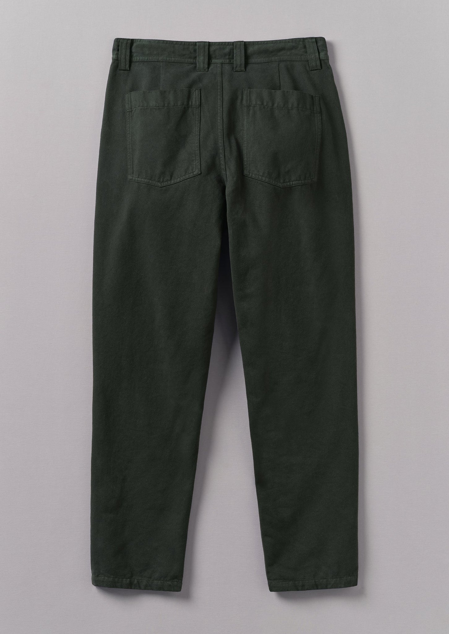 Norv Garment Dyed Tapered Pants | Dark Mineral Green