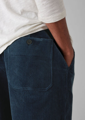 Rory Organic Cord Pants | Dusty Navy