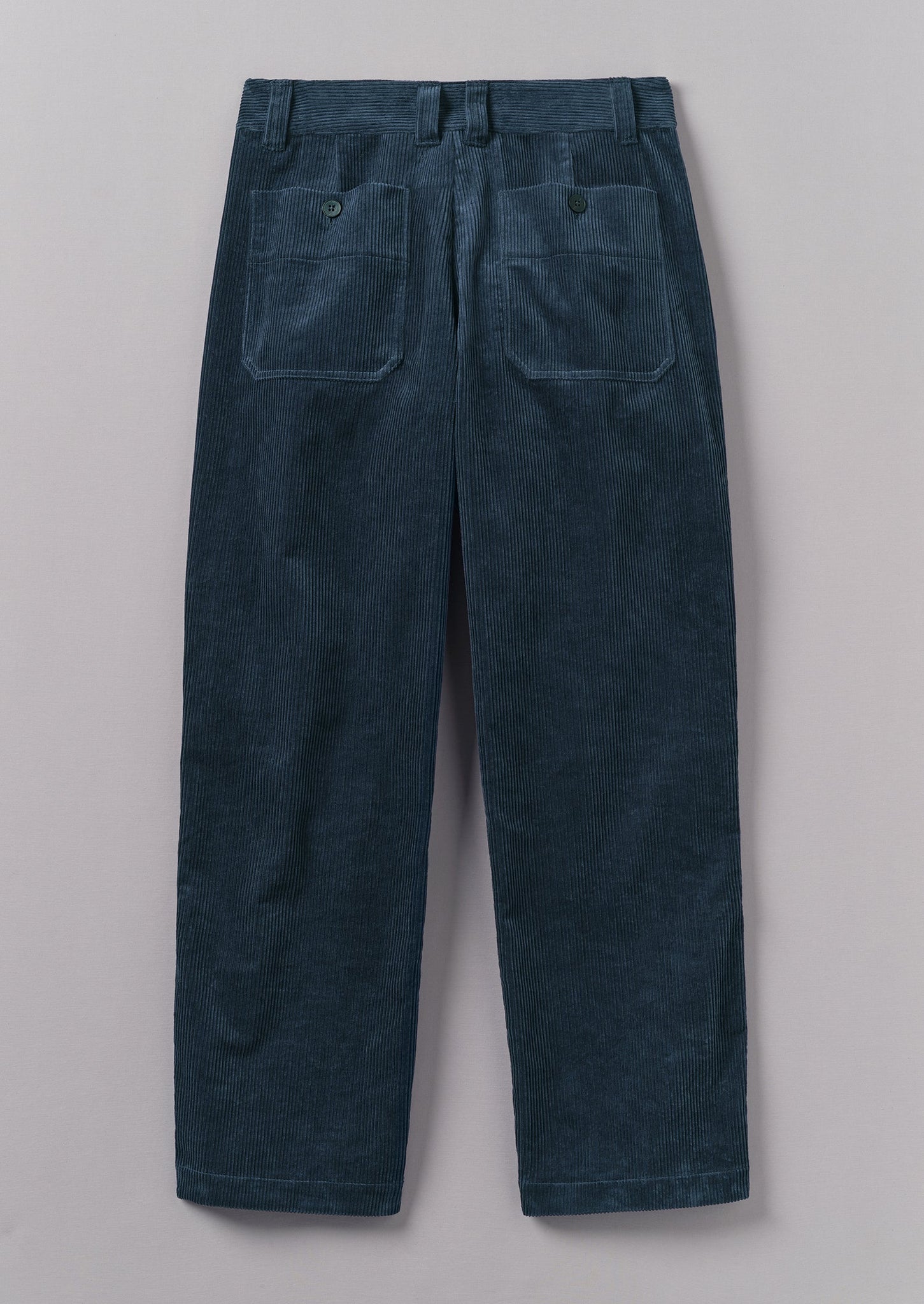 Rory Organic Cord Pants | Dusty Navy