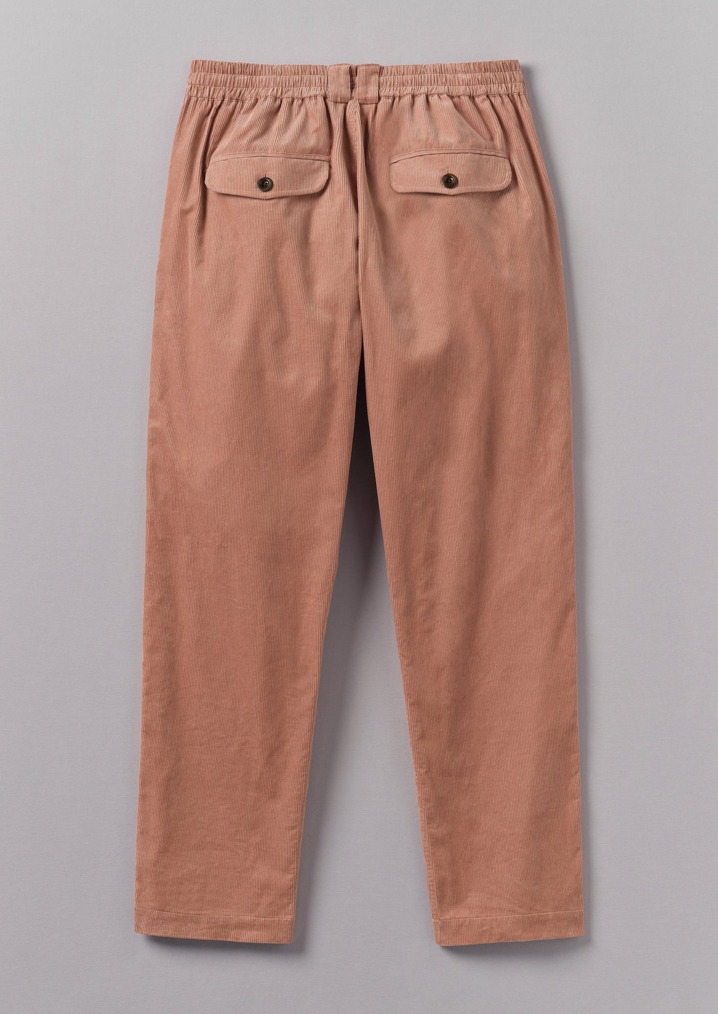 Soft Organic Cord Drawstring Pants | Rose Quartz