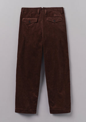 Bill Organic Cord Wide Leg Pants | Chestnut