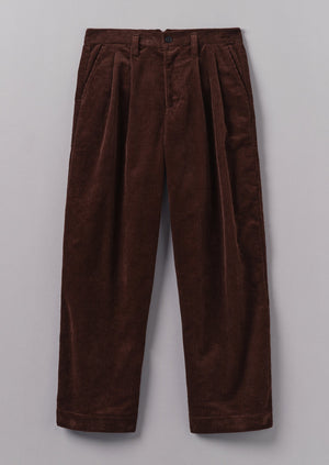 Bill Organic Cord Wide Leg Pants | Chestnut