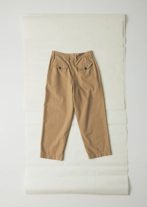 Bill Cotton Wide Leg Pants | Ash Brown