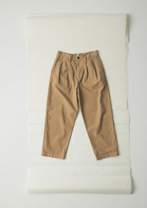 Bill Cotton Wide Leg Pants | Ash Brown