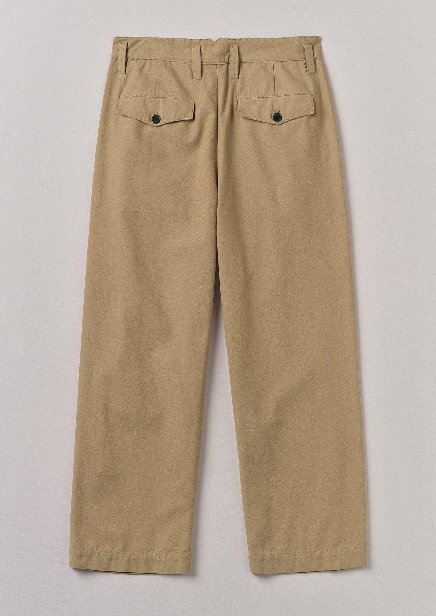 Bill Cotton Wide Leg Pants | Ash Brown