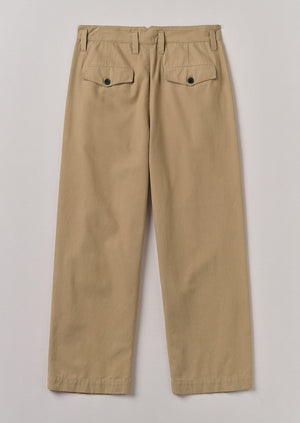 Bill Cotton Wide Leg Pants | Ash Brown