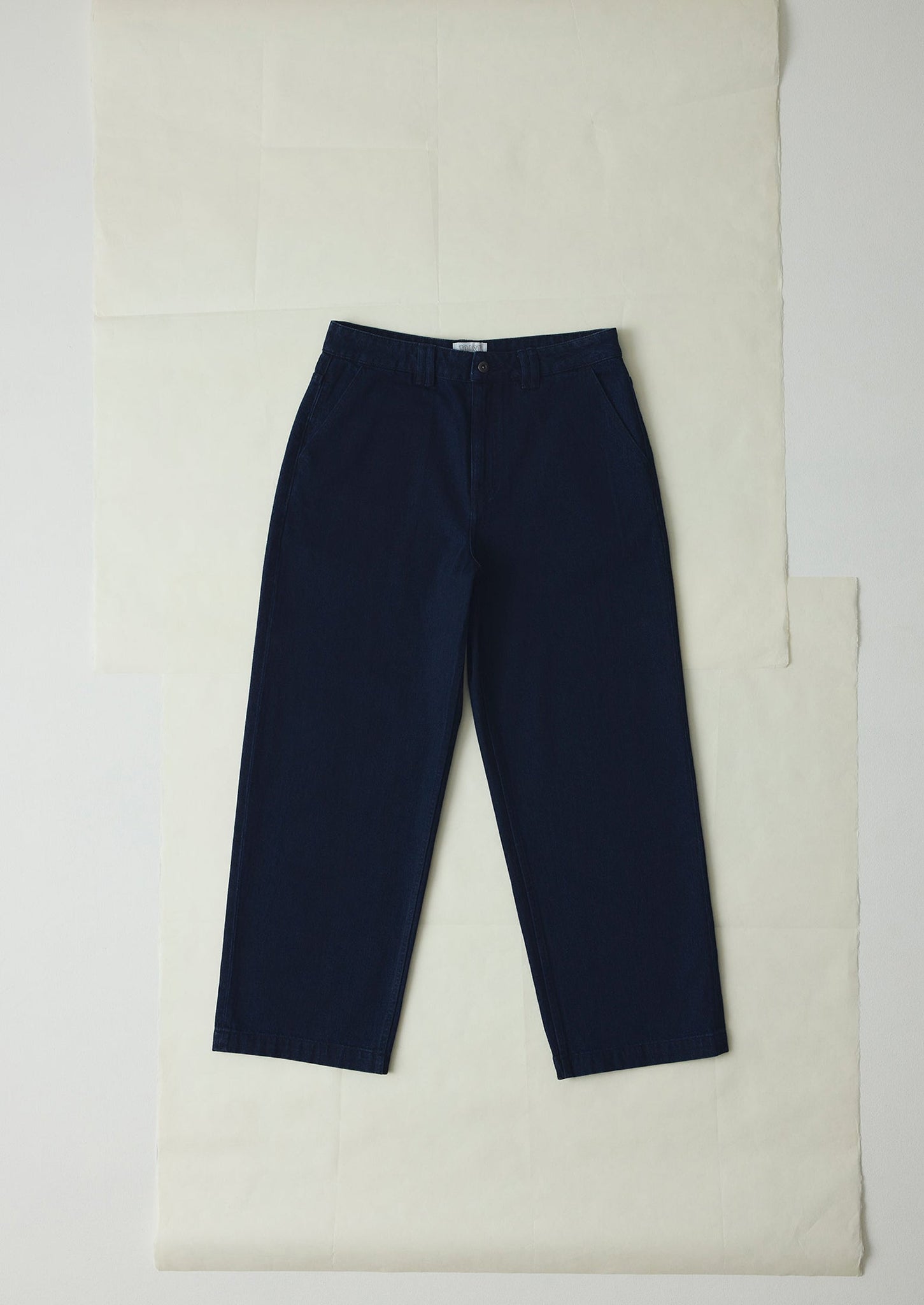 Japanese Denim Wide Leg Pants | Indigo