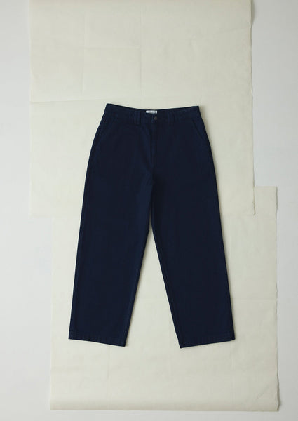 Japanese Denim Wide Leg Pants | Indigo | TOAST