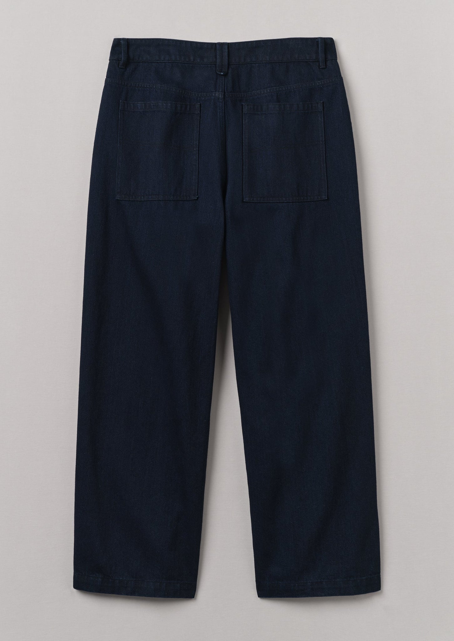 Denim Wide Leg Pants | Indigo