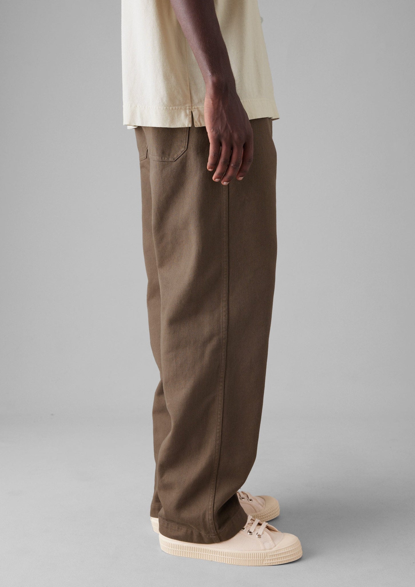 Rory Straight Leg Pants | Mushroom