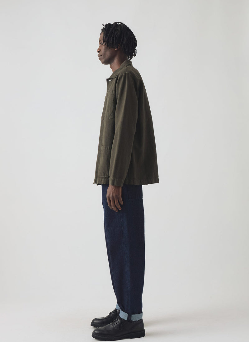 Norv Denim Tapered Pants | Dark Indigo
