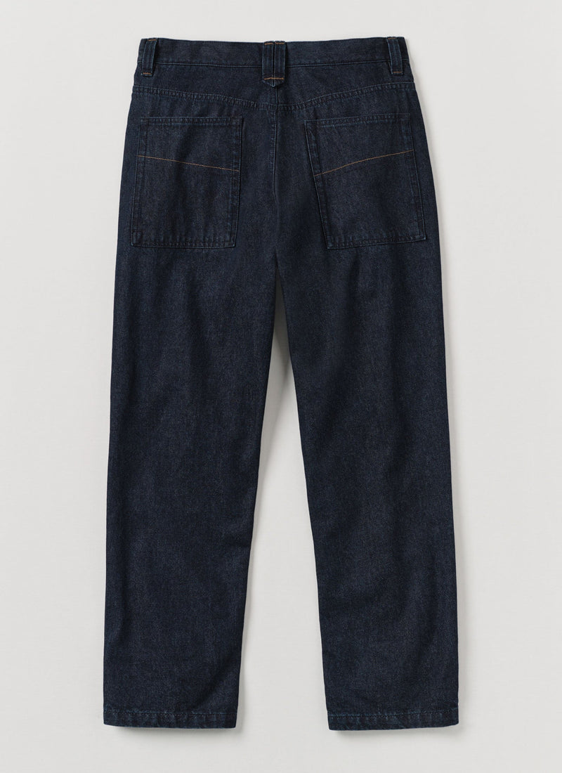 Norv Denim Tapered Pants | Dark Indigo