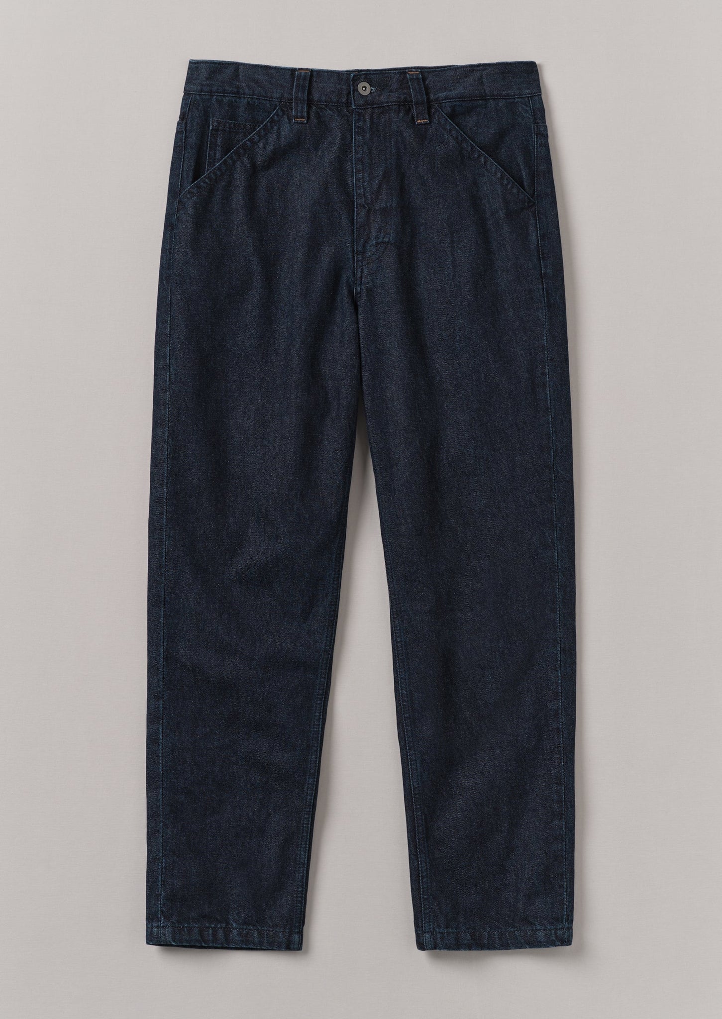 Norv Cotton Tapered Jeans | Dark Indigo