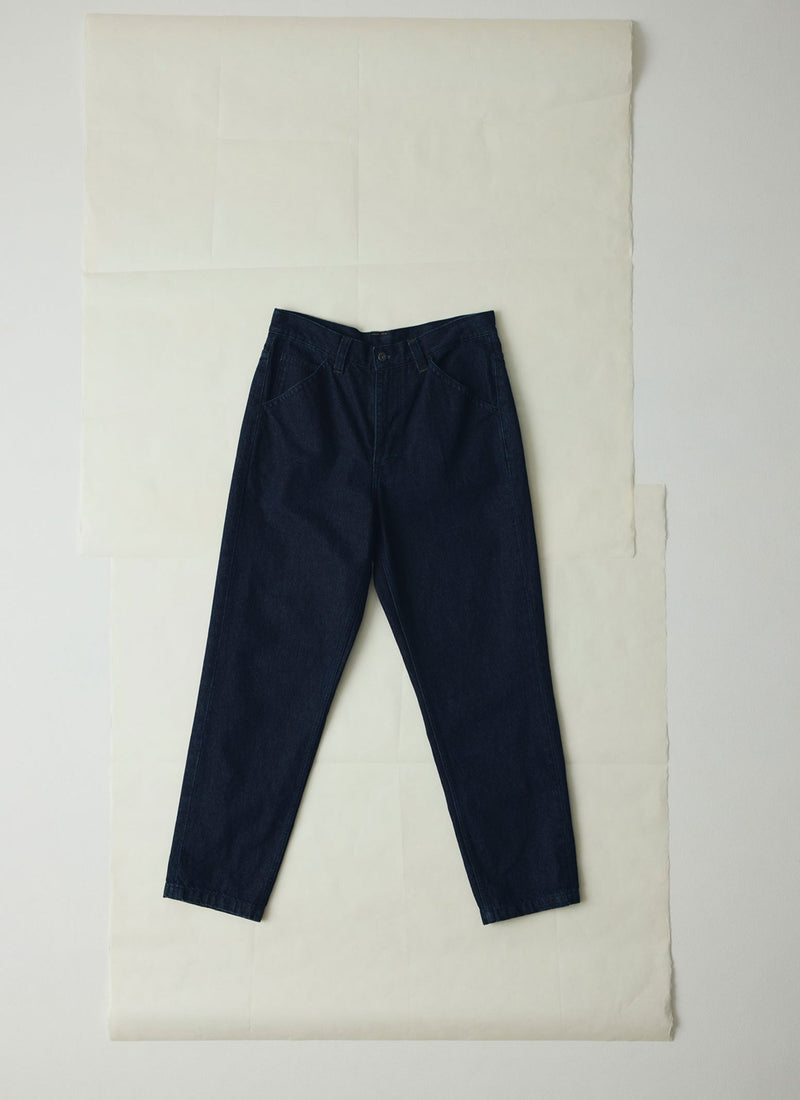 Norv Denim Tapered Pants | Dark Indigo