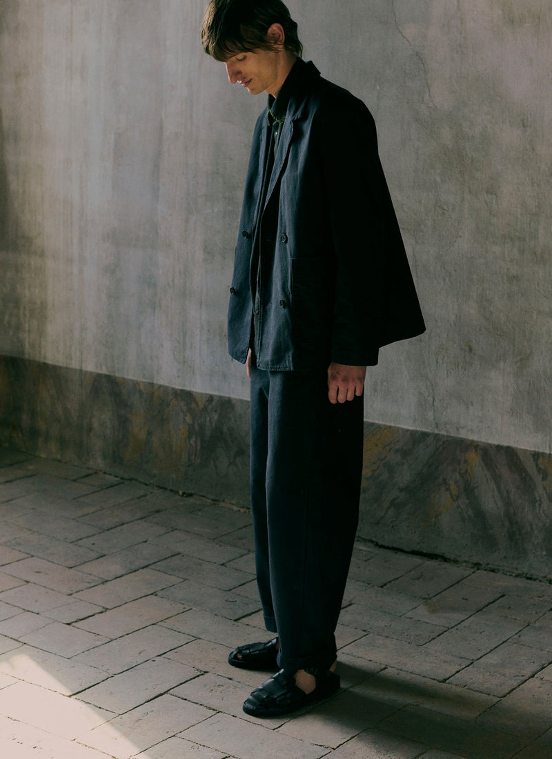 Rory Cotton Canvas Pants | Slate