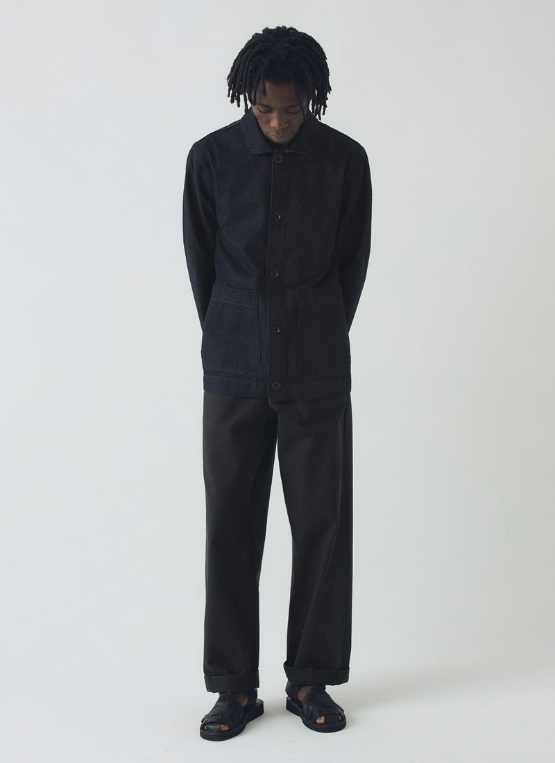 Rory Cotton Canvas Pants | Slate