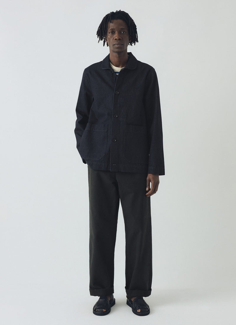 Rory Cotton Canvas Pants | Slate