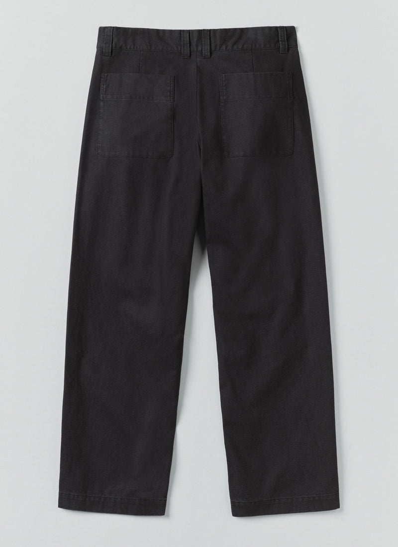 Rory Cotton Canvas Pants | Slate