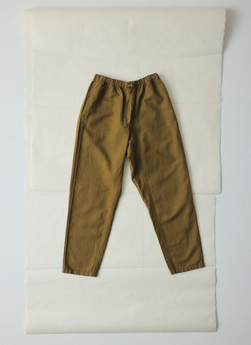 Alfie Garment Dyed Herringbone Pants | Woodland Green
