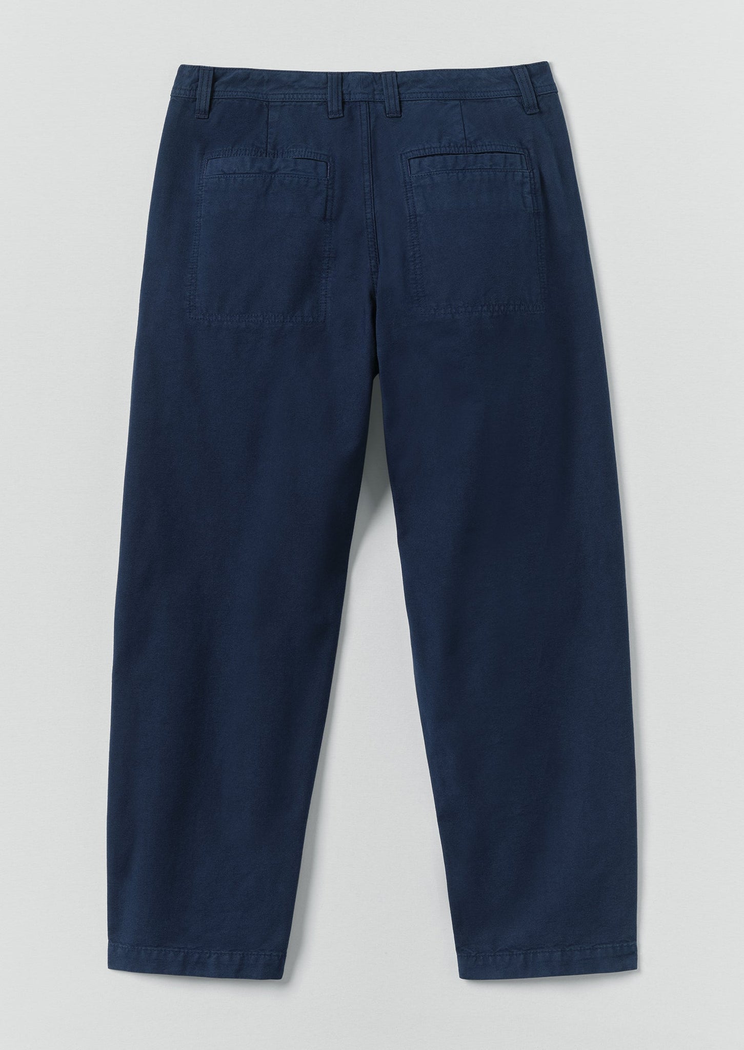 Elliot Garment Dyed Cotton Canvas Pants | Uniform Blue