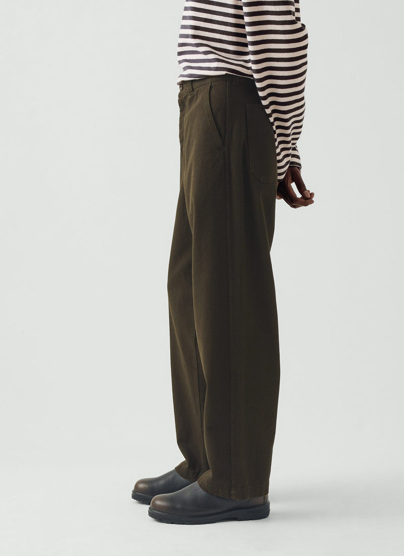 Rory Straight Leg Pants | Iron Green