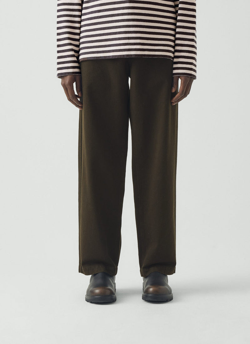 Rory Straight Leg Pants | Iron Green