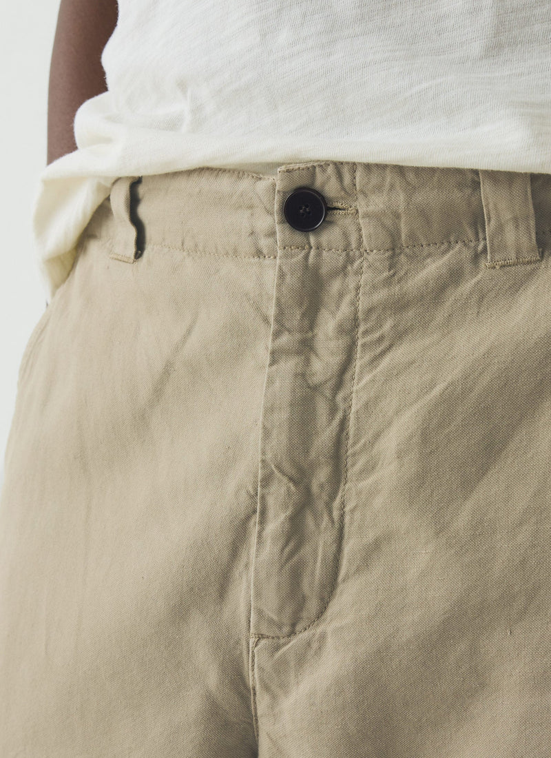 Rory Elasticated Cotton Linen Pants | Salt