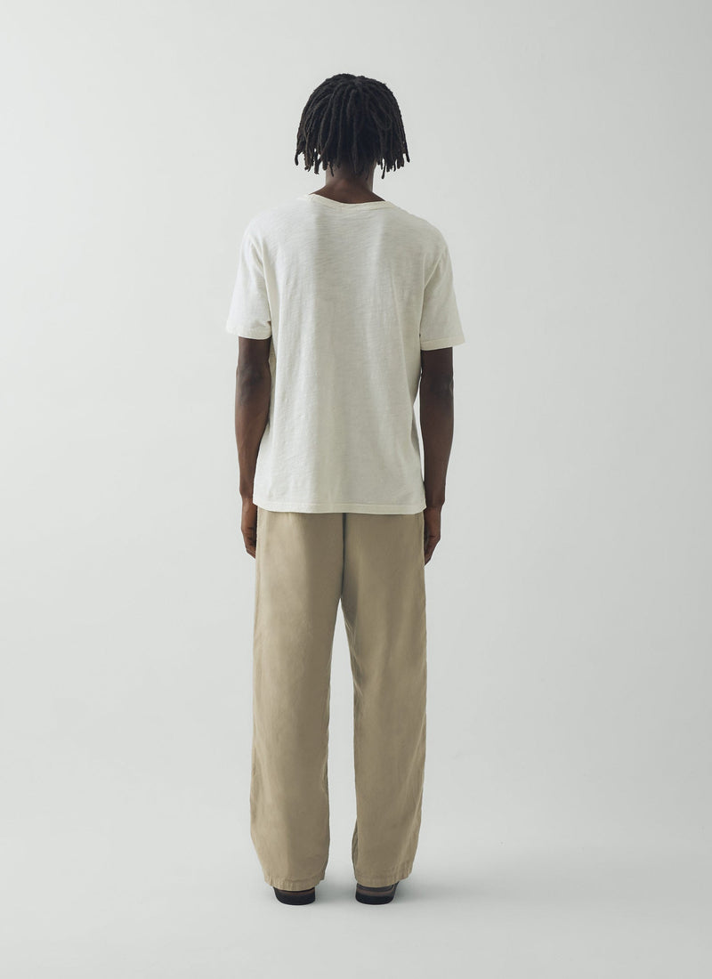 Rory Elasticated Cotton Linen Pants | Salt
