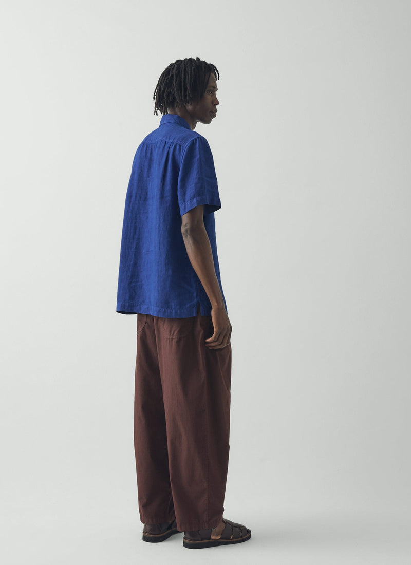 Casper Cotton Poplin Pants | Fig