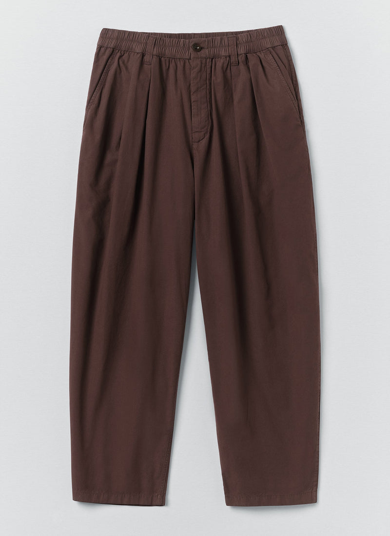 Casper Cotton Poplin Pants | Fig