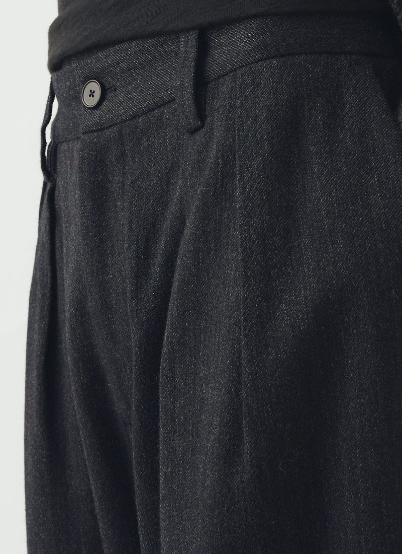 Casper Wool Twill Pants | Dusking Blue