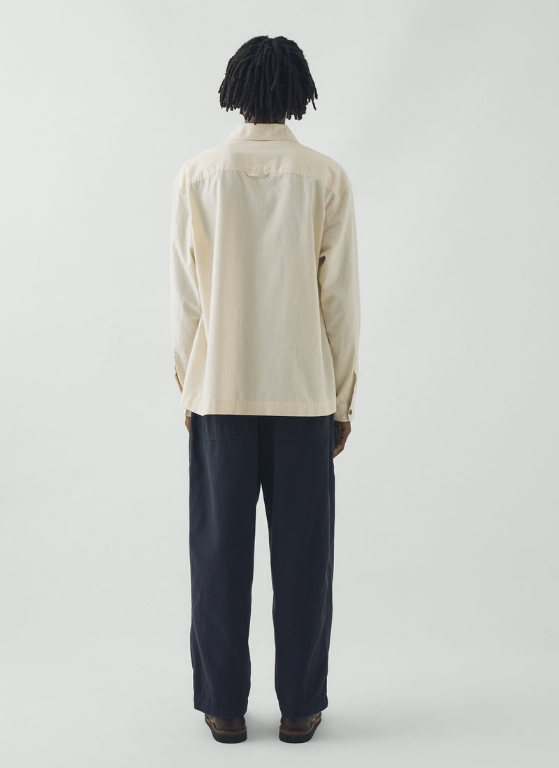 Gabriel Cotton Canvas Pants | Dark Navy