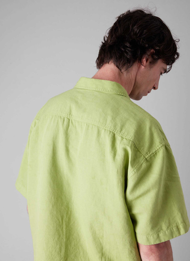 Pullover Short Sleeve Shirt | Matcha