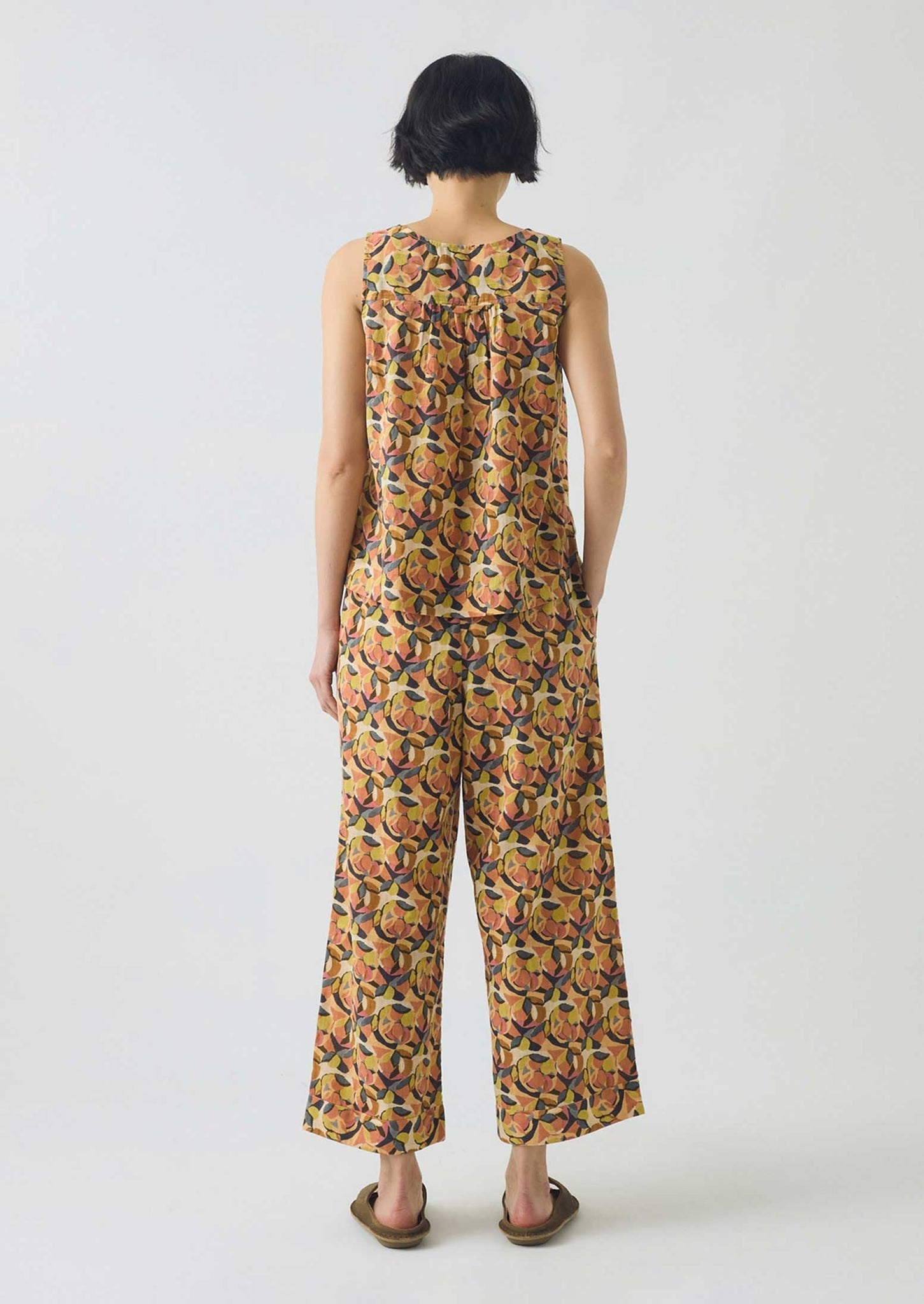 Still Life Print Pajamas | Clay
