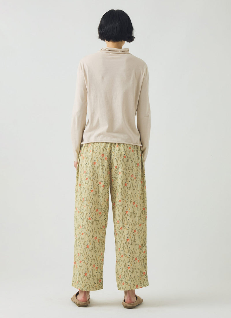 Seaweed Print Pyjama Pants | Light Sage