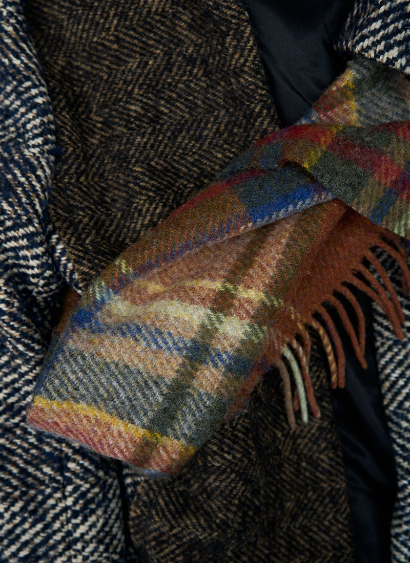 Renewed Draped Coat By Bethany Williams | Navy Multi