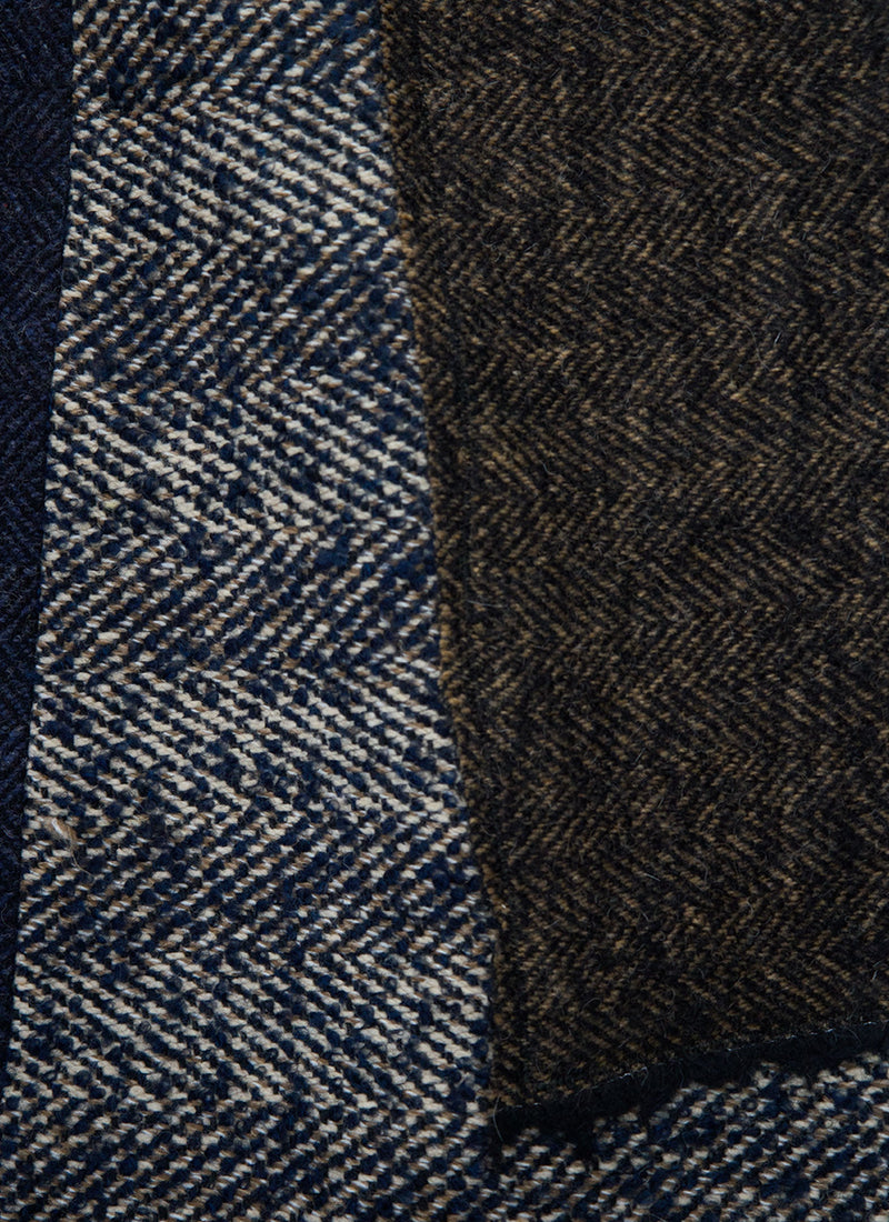 Renewed Draped Coat By Bethany Williams | Navy Multi