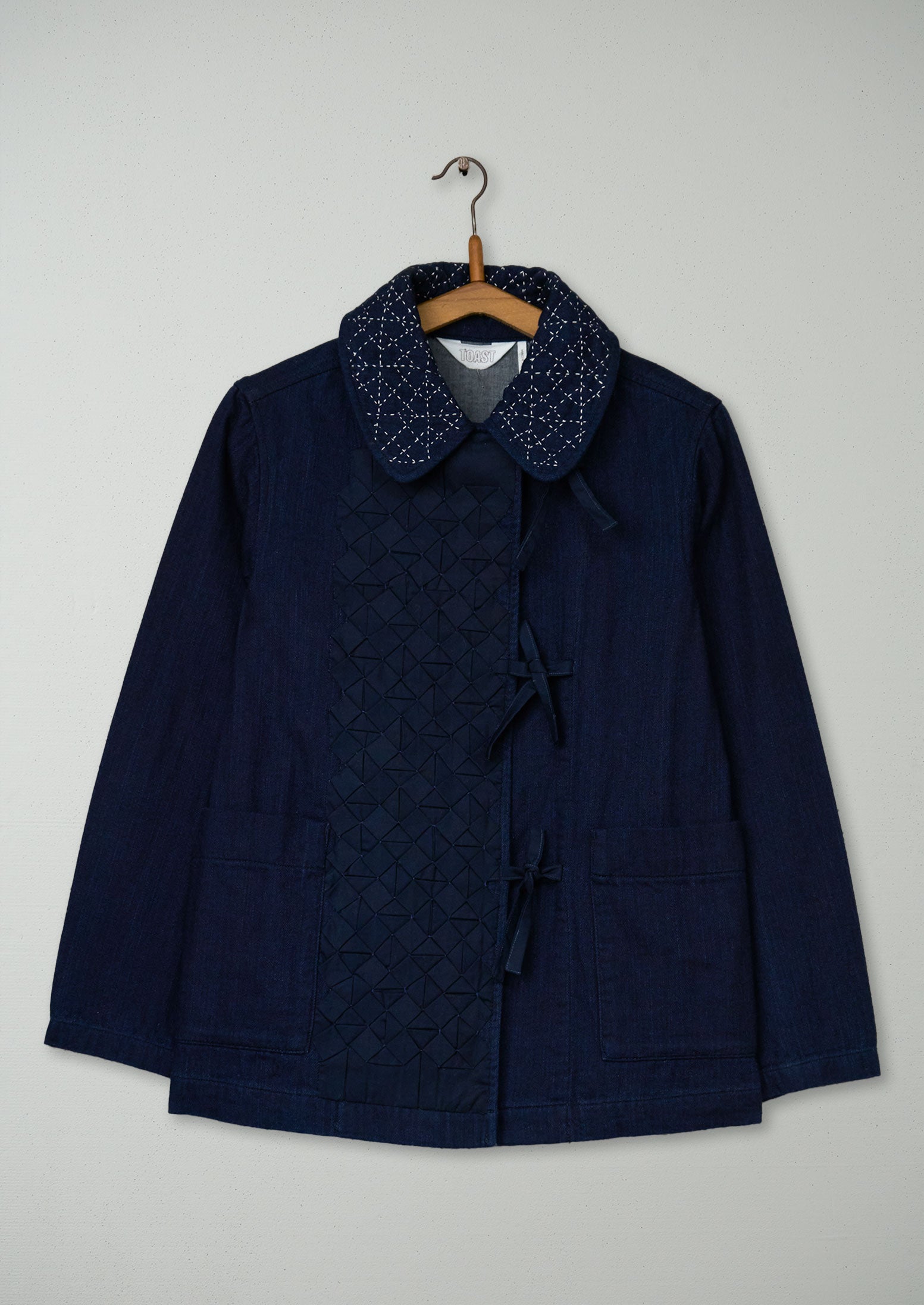 Renewed Faced Indigo Duffle Jacket Size XS (016) | Indigo | TOAST